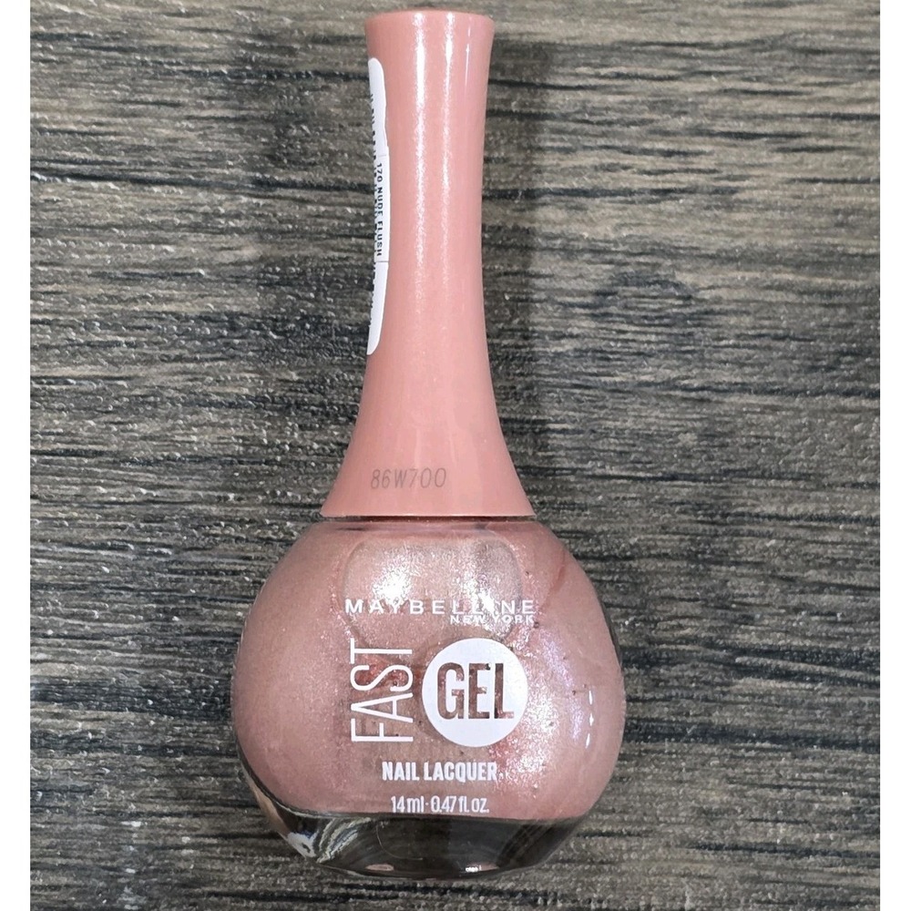 Maybelline New York Fast Gel Nail Lacquer #170 Nude‎ Flush 0.47 Fl Oz